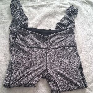 lululemon athletica Black and Gray Leggings